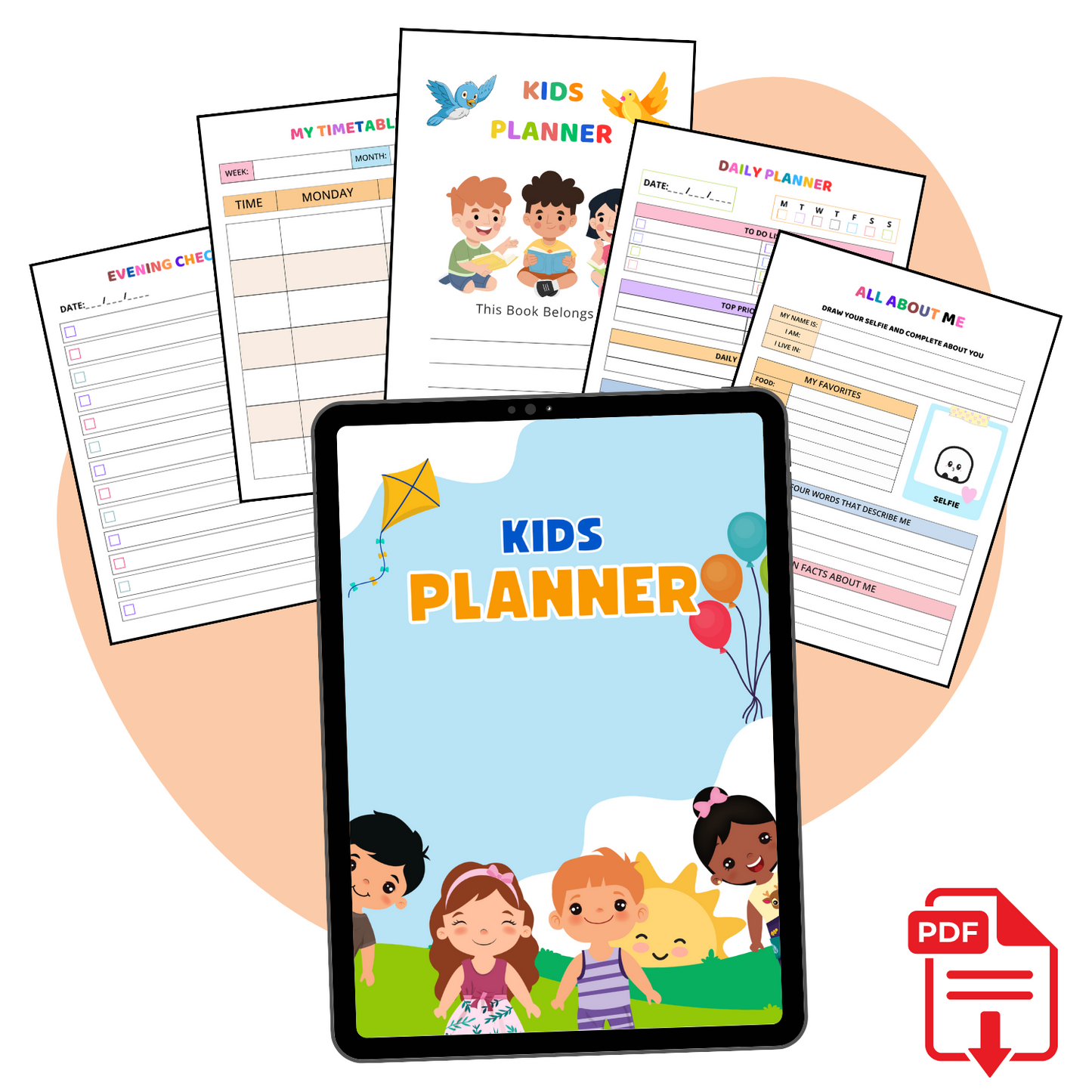 L'agenda quotidien du petit génie