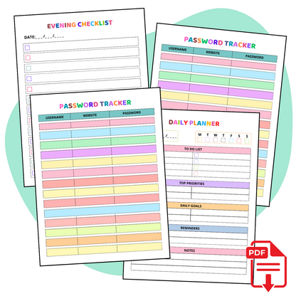 L'agenda quotidien du petit génie