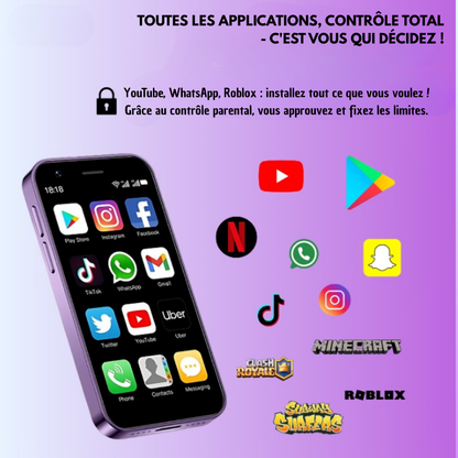 KidoLearn™ - Mini Smartphone pour Enfant