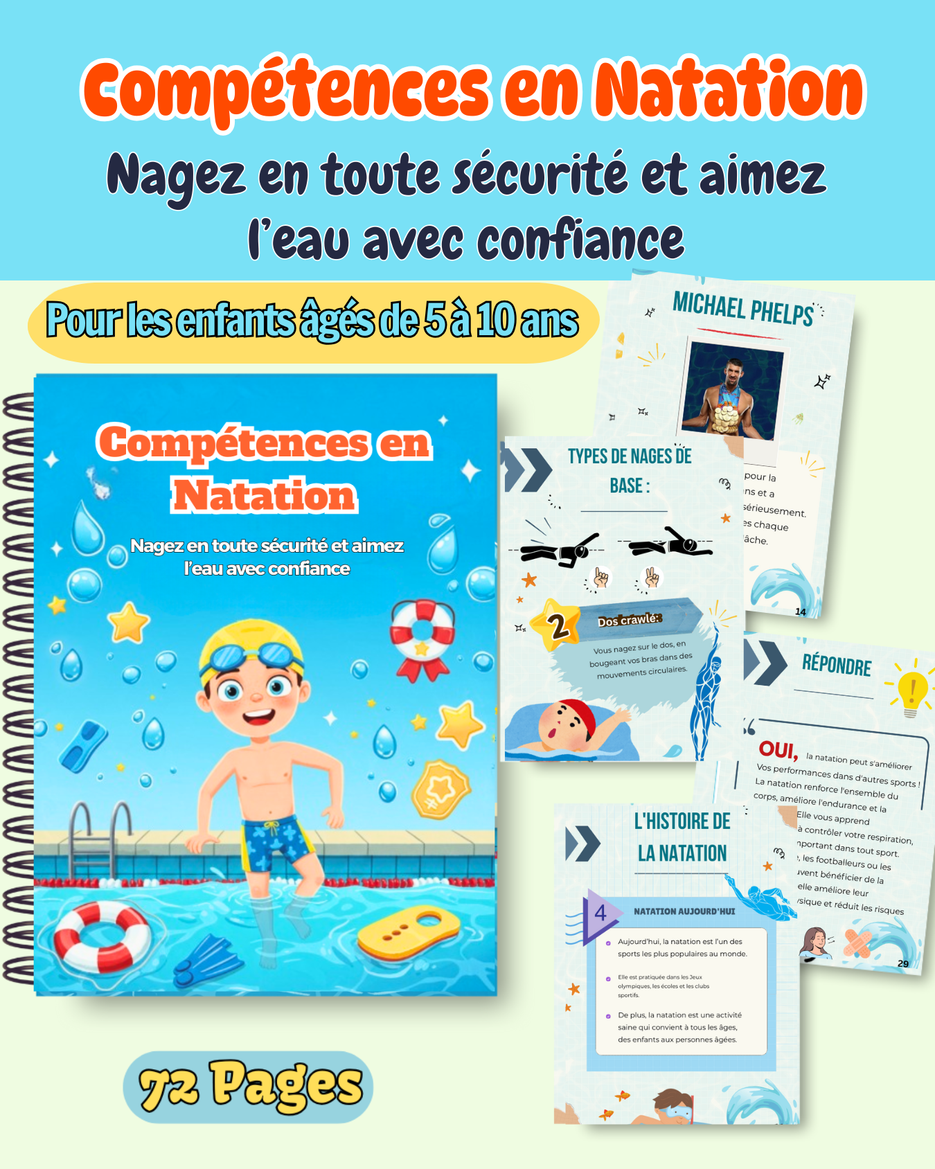 Compétences en natation : Nagez en toute sécurité et aimez l’eau avec confiance