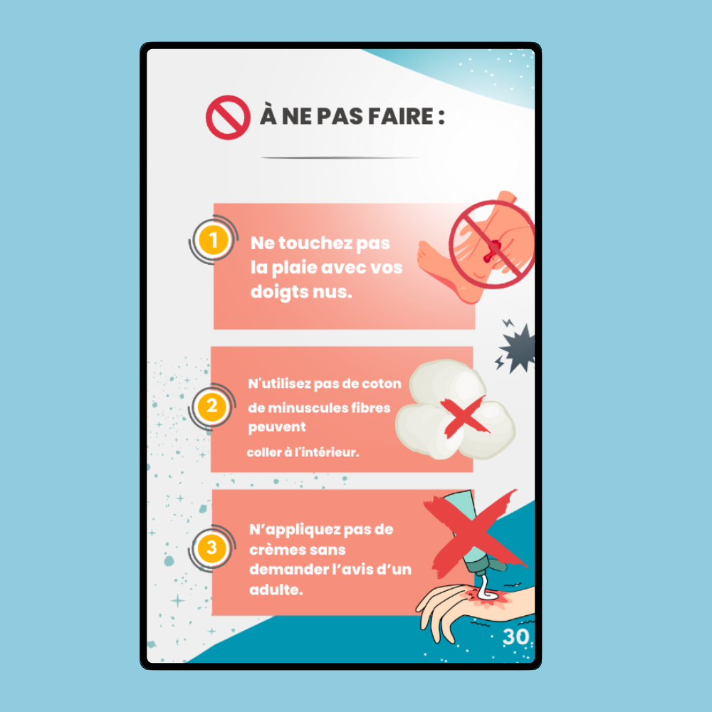 Compétences de base en secourisme : soigner les coupures, les brûlures et les urgences grâce aux premiers secours