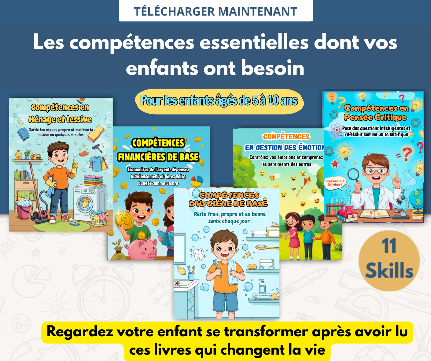 Pack complet : 11 eBooks pour maîtriser tous les sujets du site !
